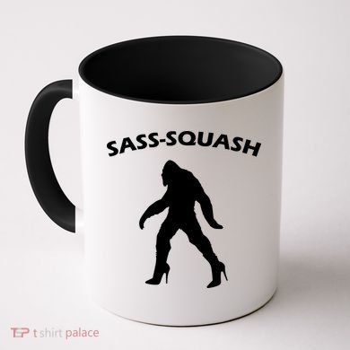 Sass-Squash Sassy Sasquatch Bigfoot Coffee Mug