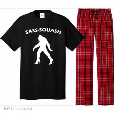 Sass-Squash Sassy Sasquatch Bigfoot Pajama Set