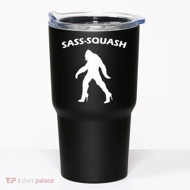 Sass-Squash Sassy Sasquatch Bigfoot Tumbler