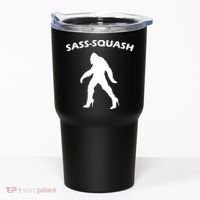 Sass-Squash Sassy Sasquatch Bigfoot Tumbler thumb 0