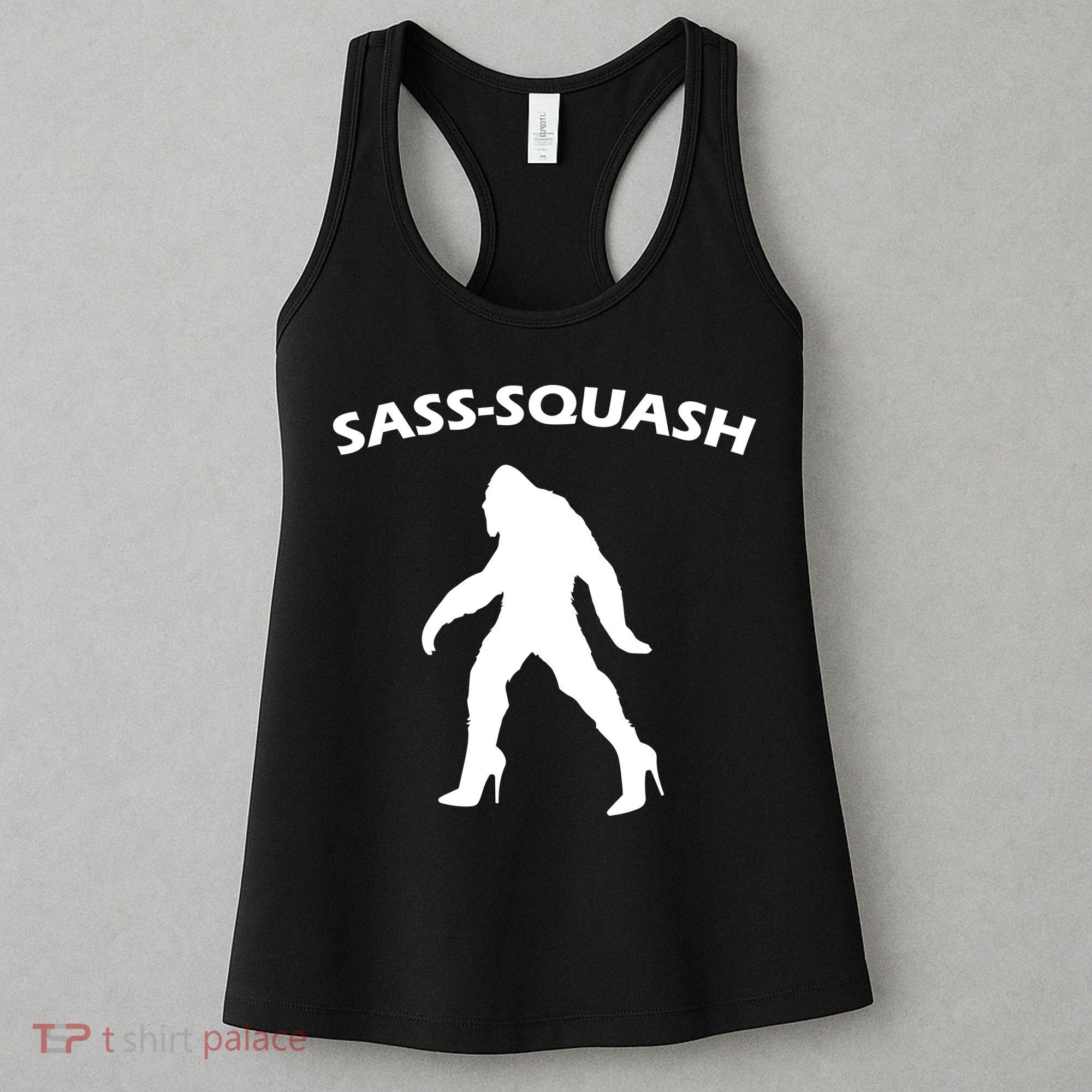 Sass-Squash Sassy Sasquatch Bigfoot Women's Tank Top