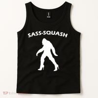 Sass-Squash Sassy Sasquatch Bigfoot Tank Top thumb 2