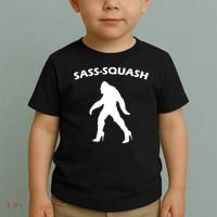 Sass-Squash Sassy Sasquatch Bigfoot Toddler T-Shirt thumb 2