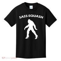 Sass-Squash Sassy Sasquatch Bigfoot Kids T-Shirt thumb 0