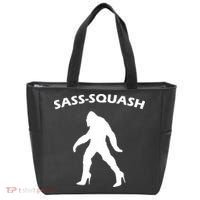 Sass-Squash Sassy Sasquatch Bigfoot Tote Bag thumb 0