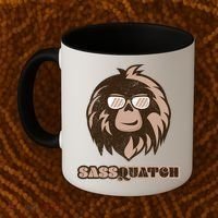 Sassquatch Funny Sasquatch Coffee Mug thumb 2