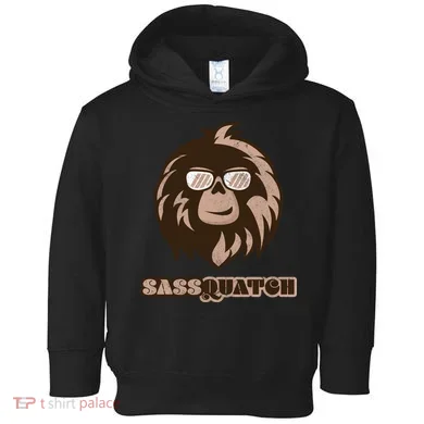 Sassquatch Funny Sasquatch Toddler Hoodie