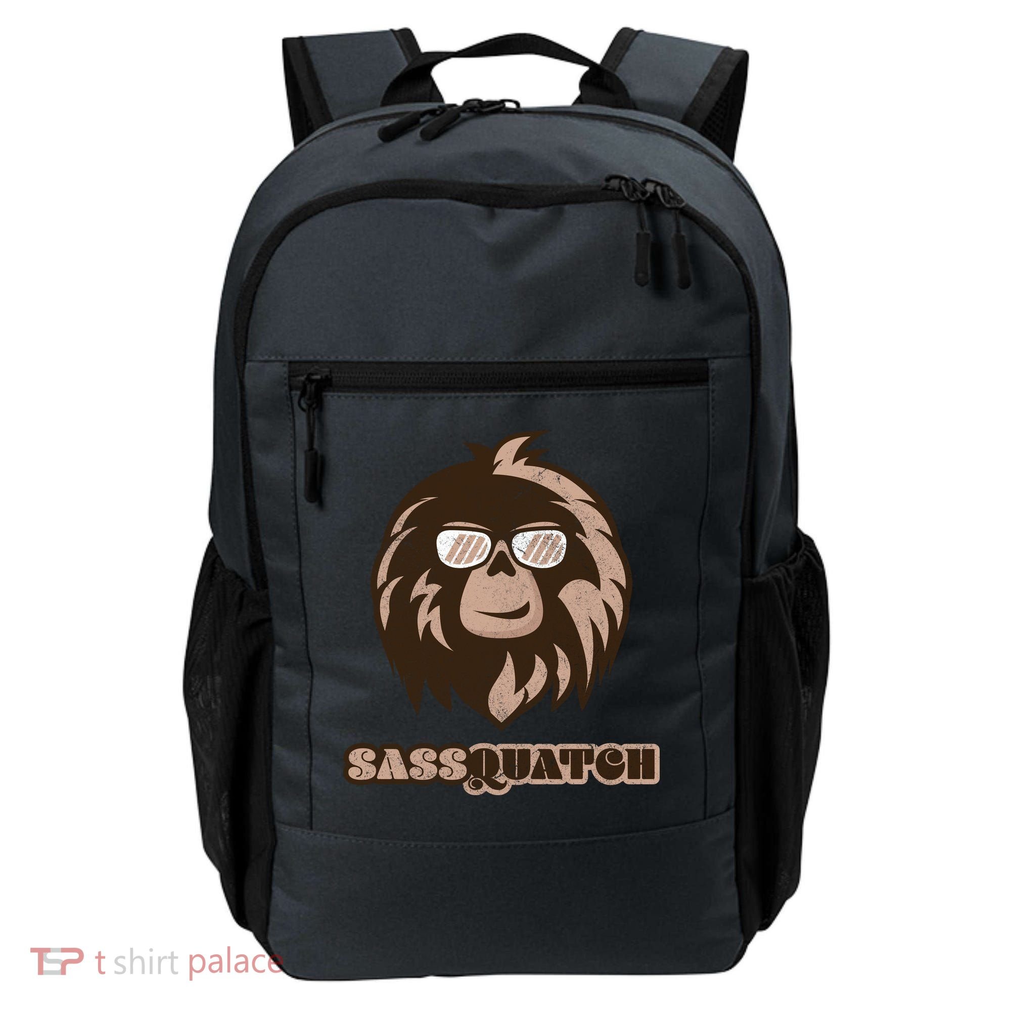 Sassquatch Funny Sasquatch Backpack
