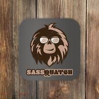 Sassquatch Funny Sasquatch Coaster thumb 0