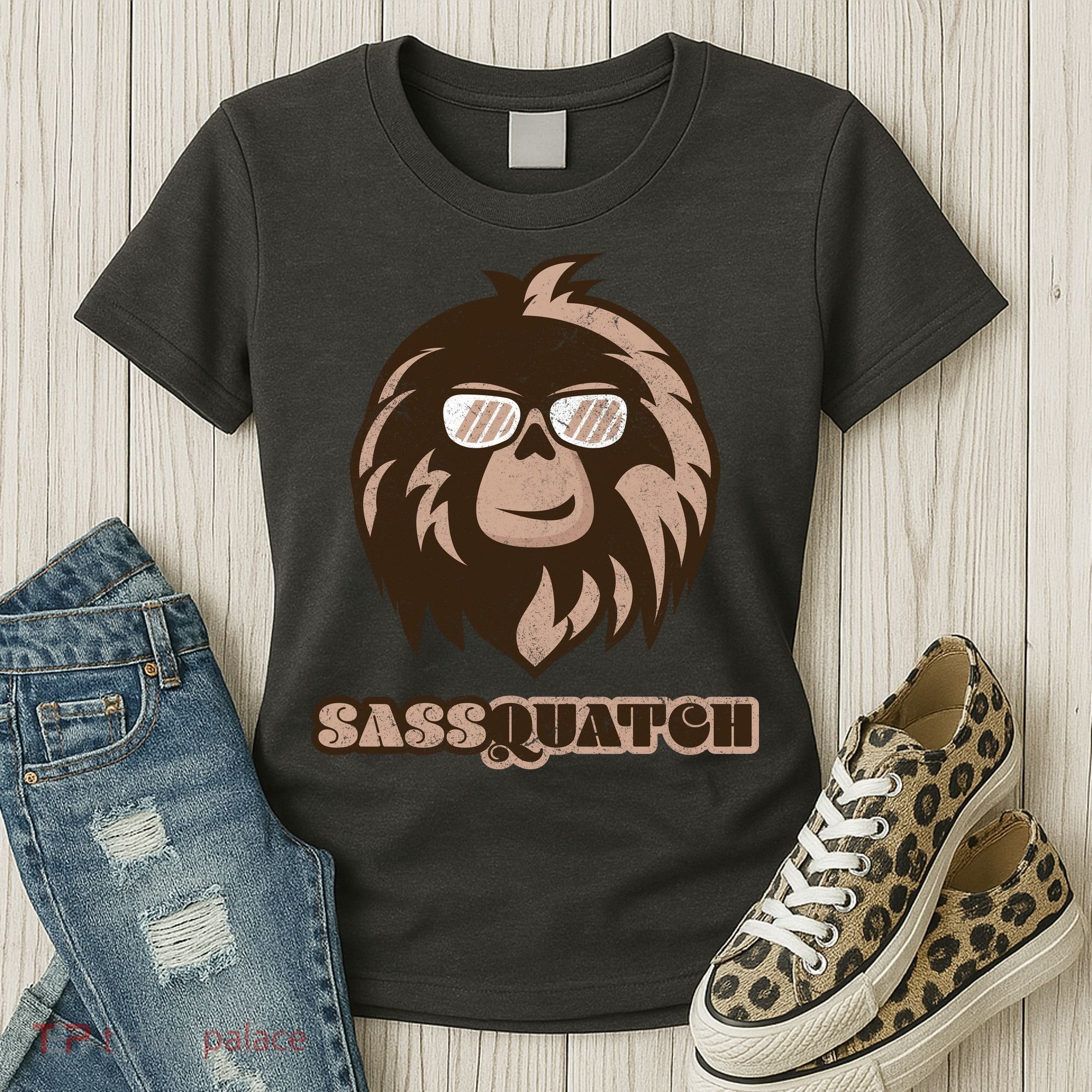 Sassquatch Funny Sasquatch Women's T-Shirt