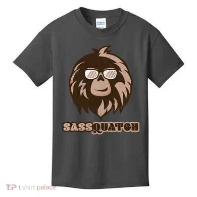 Sassquatch Funny Sasquatch Kids T-Shirt