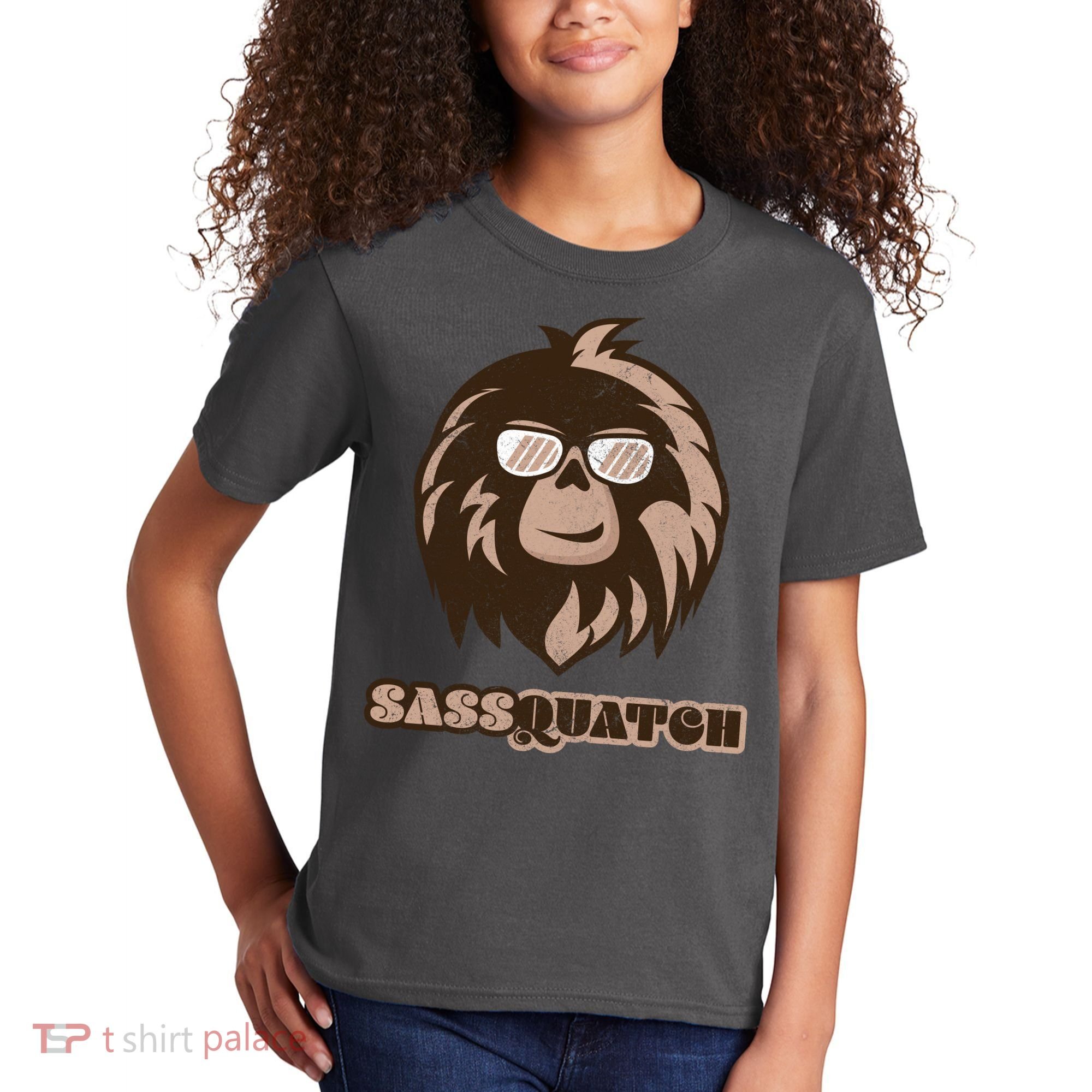 Sassquatch Funny Sasquatch Kids T-Shirt