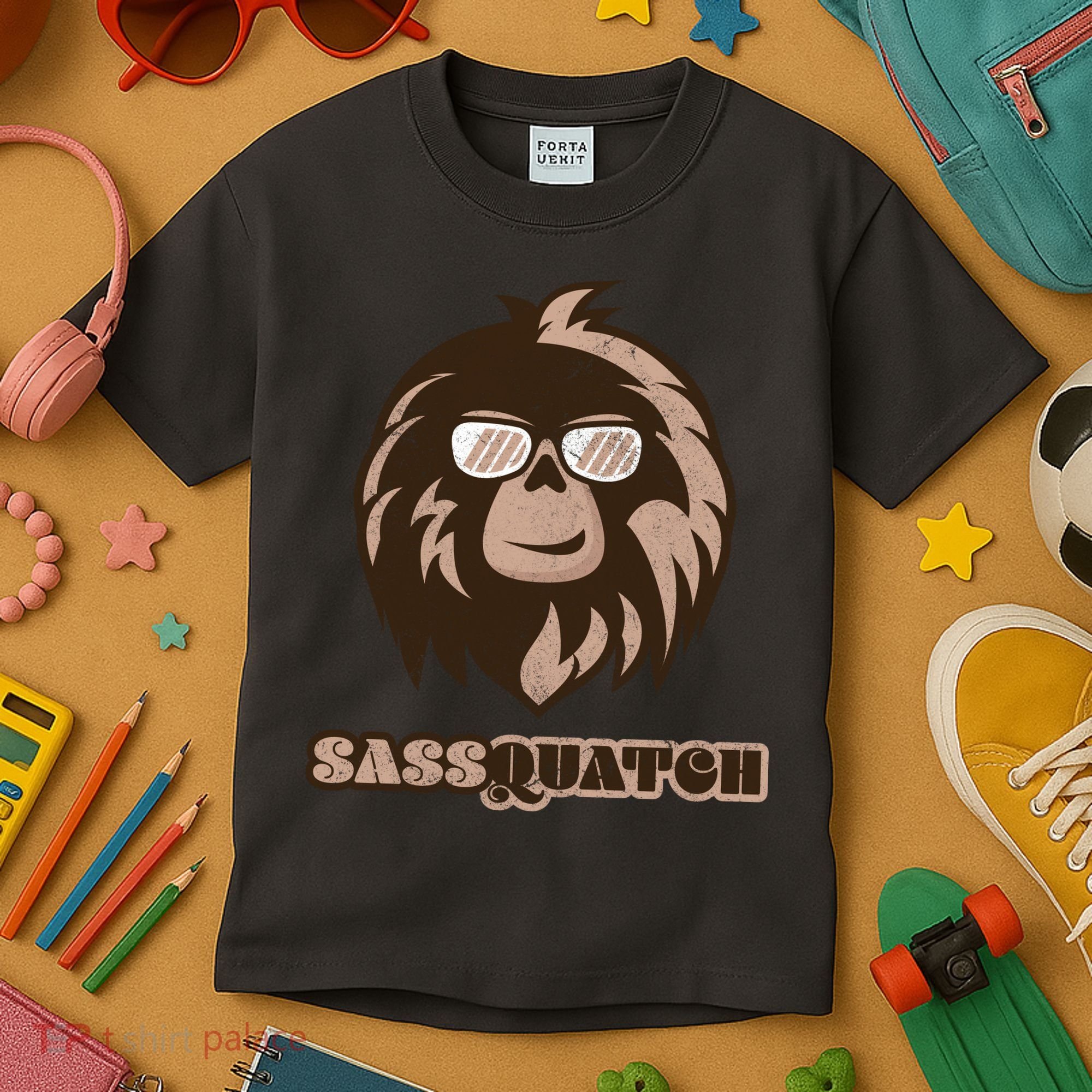 Sassquatch Funny Sasquatch Kids T-Shirt