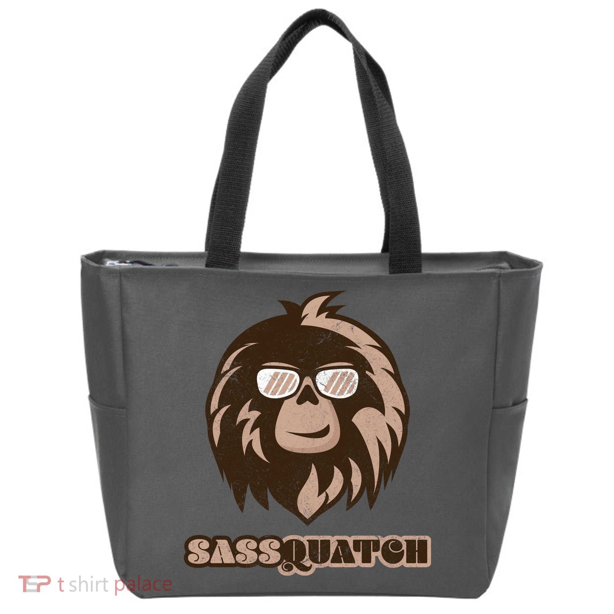 Sassquatch Funny Sasquatch Tote Bag
