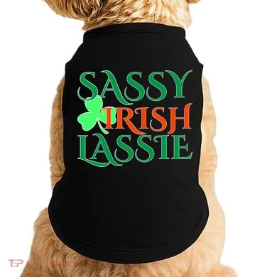 Sassy Irish Lassie Doggie Tank