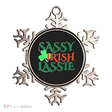 Sassy Irish Lassie Ornament
