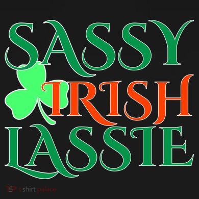 Sassy Irish Lassie Tie Dye Hoodie
