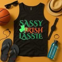 Sassy Irish Lassie Tank Top thumb 4