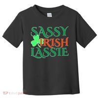 Sassy Irish Lassie Toddler T-Shirt thumb 0