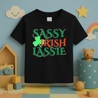 Sassy Irish Lassie Toddler T-Shirt thumb 3