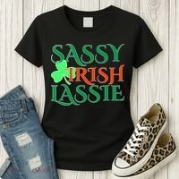 Sassy Irish Lassie Women's T-Shirt thumb 3