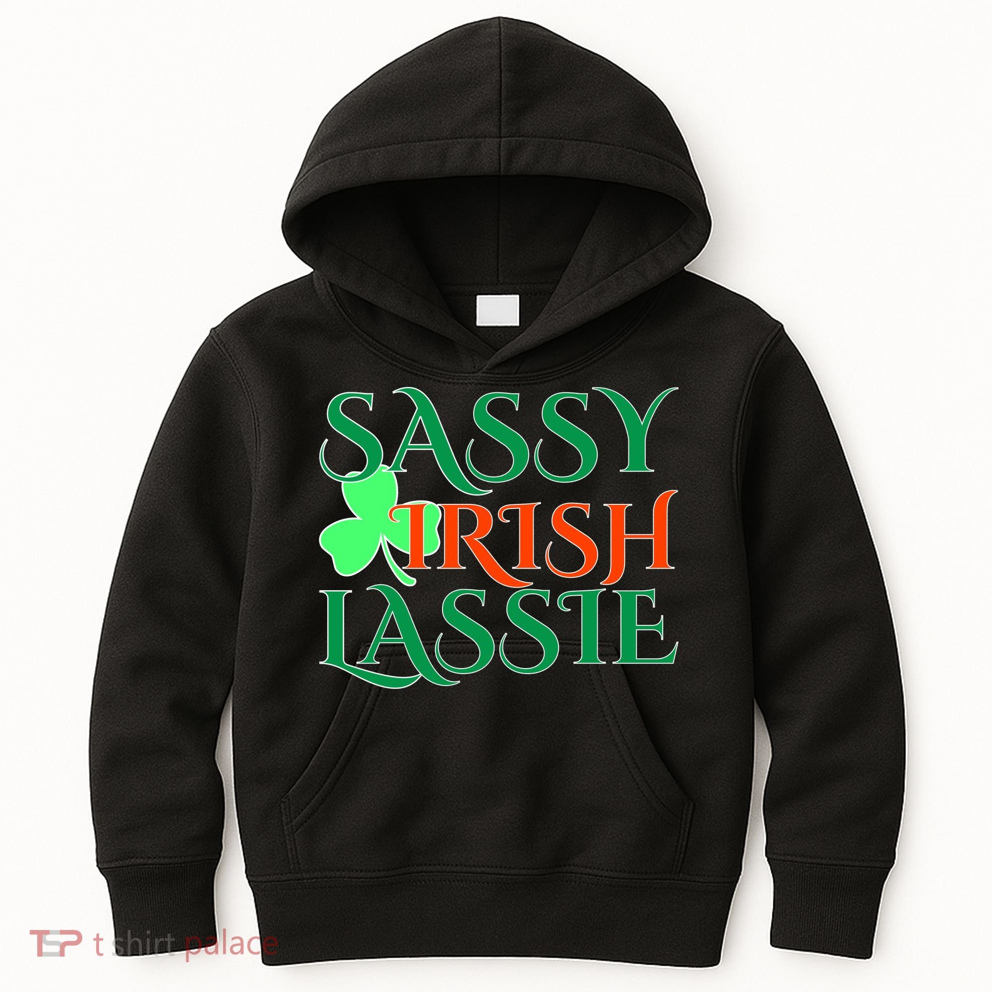 Sassy Irish Lassie Kids Hoodie