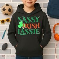 Sassy Irish Lassie Kids Hoodie thumb 2