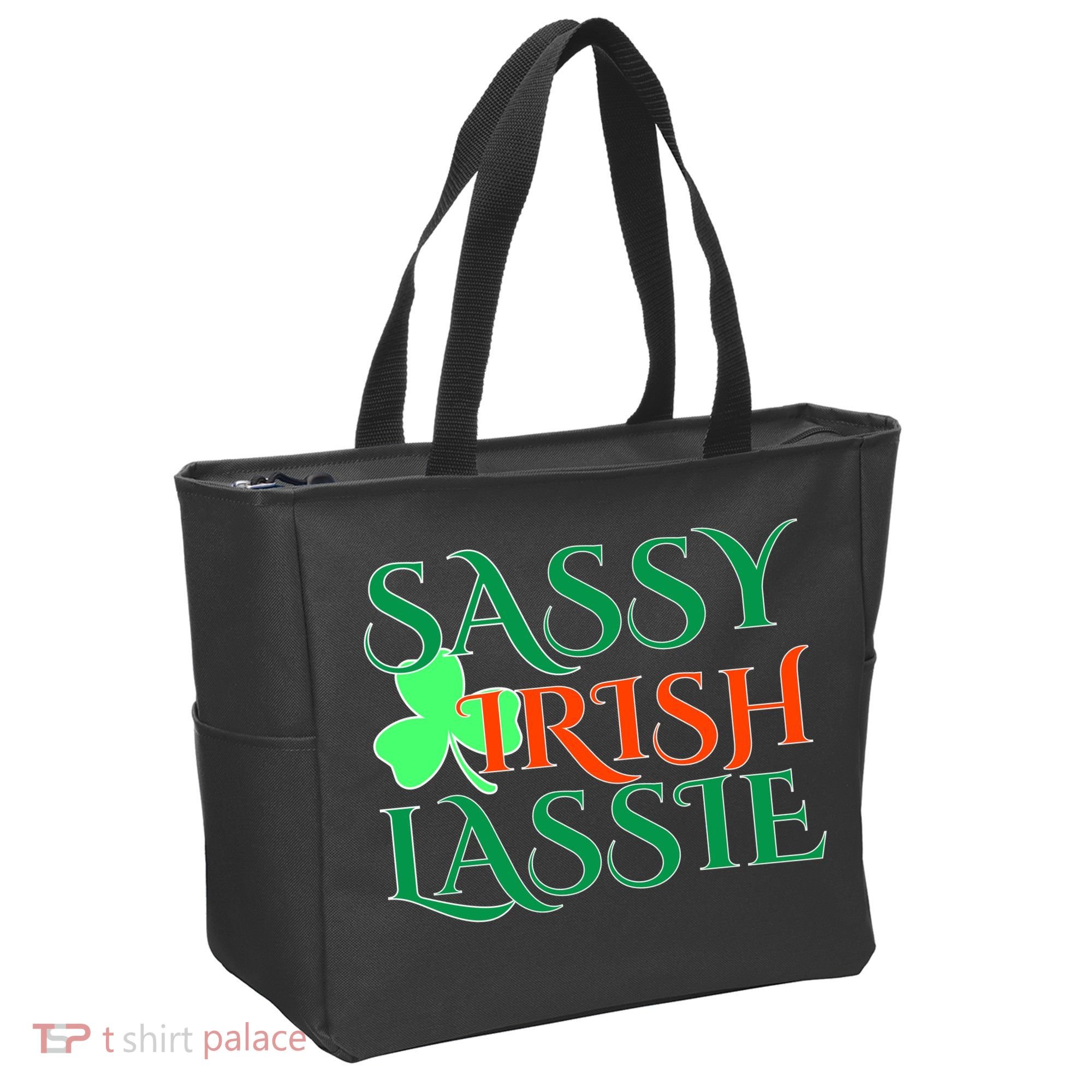 Sassy Irish Lassie Tote Bag