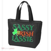 Sassy Irish Lassie Tote Bag thumb 3