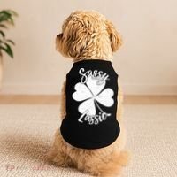 Sassy Lassie Irish Clover St. Patrick's Day Doggie Tank thumb 2