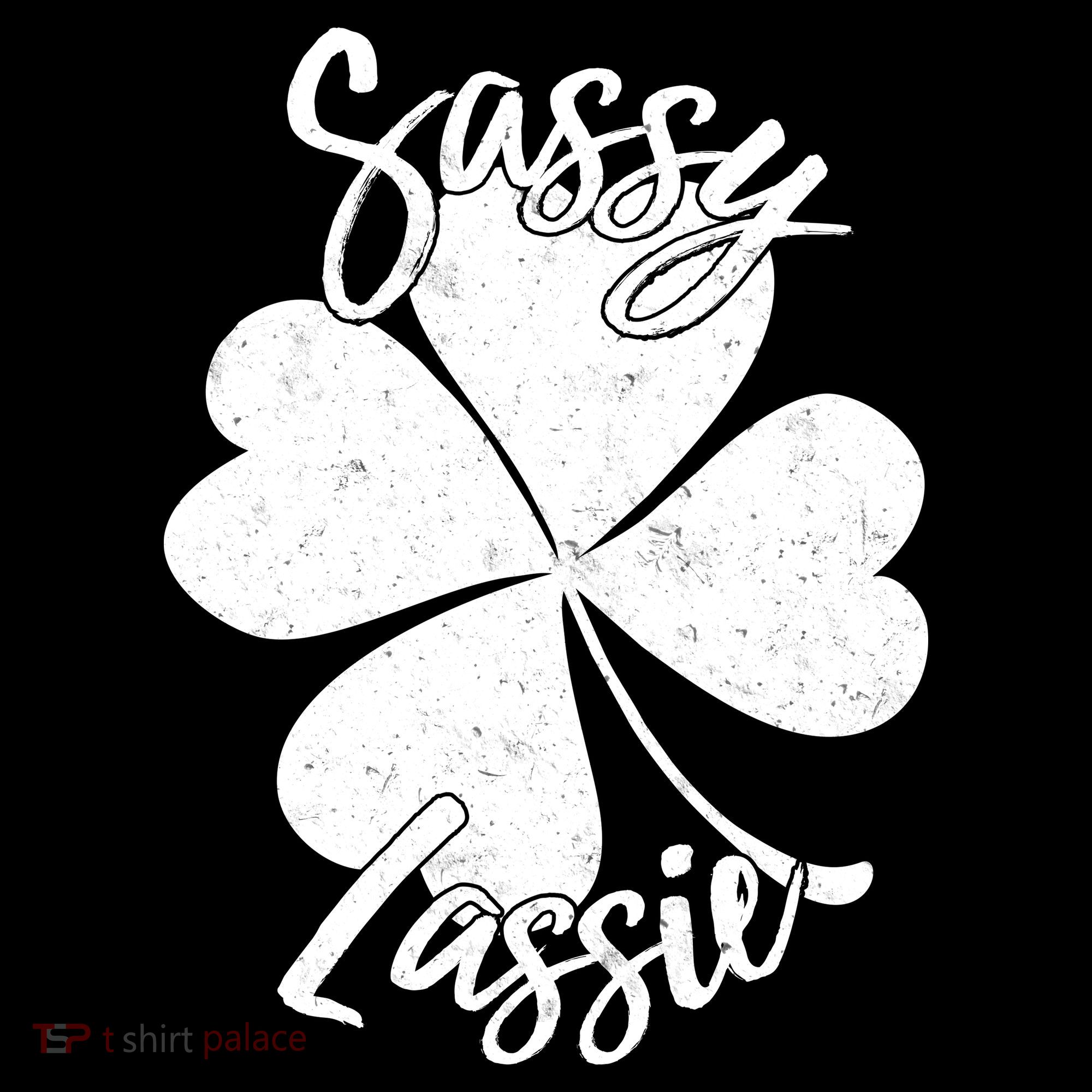 Sassy Lassie Irish Clover St. Patrick's Day USA-Made Doggie Bandana
