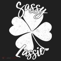 Sassy Lassie Irish Clover St. Patrick's Day Tumbler thumb 3
