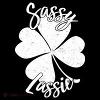 Sassy Lassie Irish Clover St. Patrick's Day Women's Tank Top thumb 5
