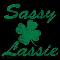 Sassy Lassy Irish Clover St. Patricks Day Coffee Mug thumb 5