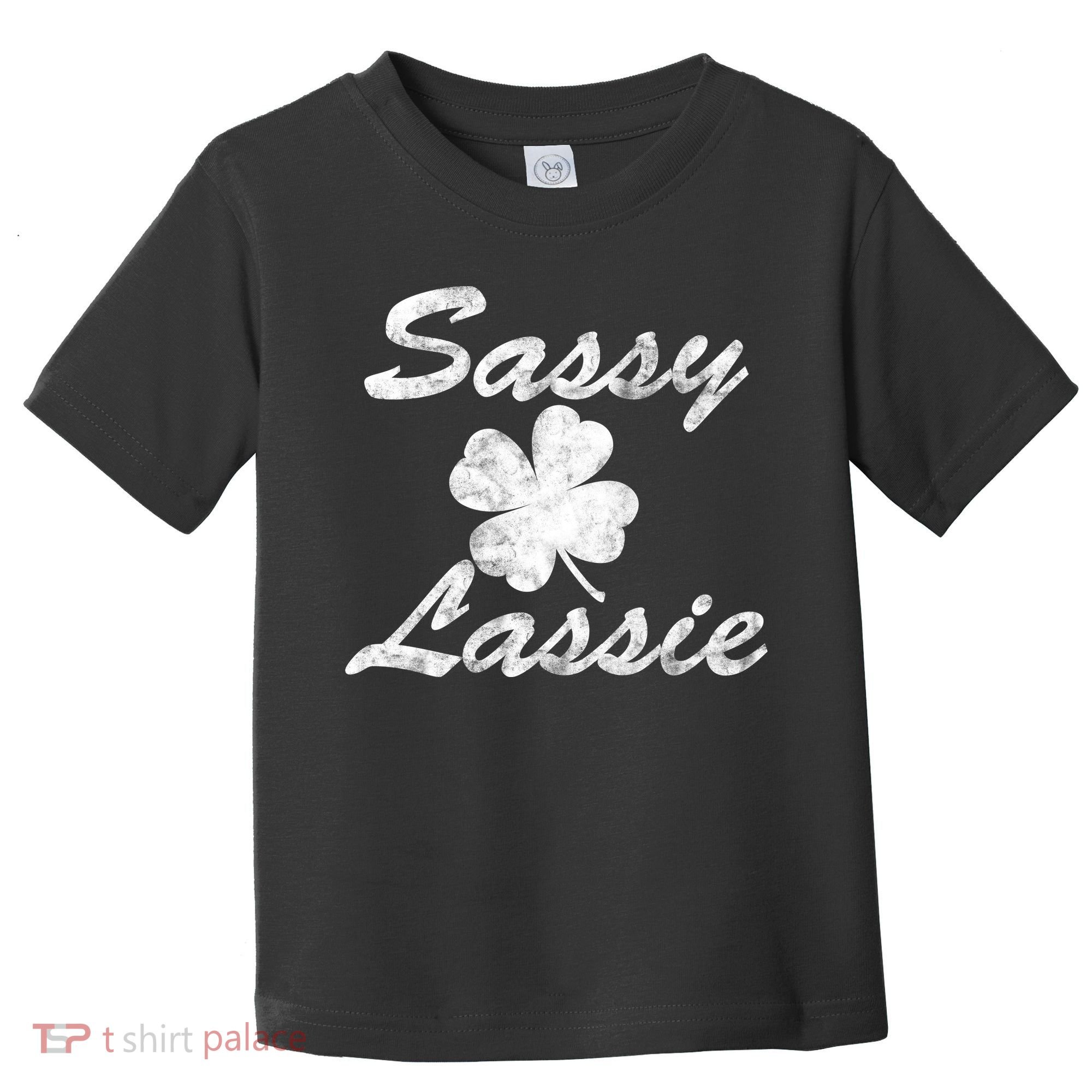 Sassy Lassy Irish Clover St. Patricks Day Toddler T-Shirt