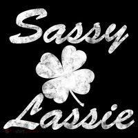 Sassy Lassy Irish Clover St. Patricks Day Women's T-Shirt thumb 6