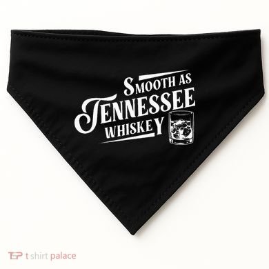 Smooth As Tennessee Whiskey USA-Made Doggie Bandana