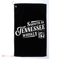 Smooth As Tennessee Whiskey Golf Towel thumb 0