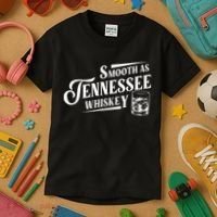 Smooth As Tennessee Whiskey Kids T-Shirt thumb 3