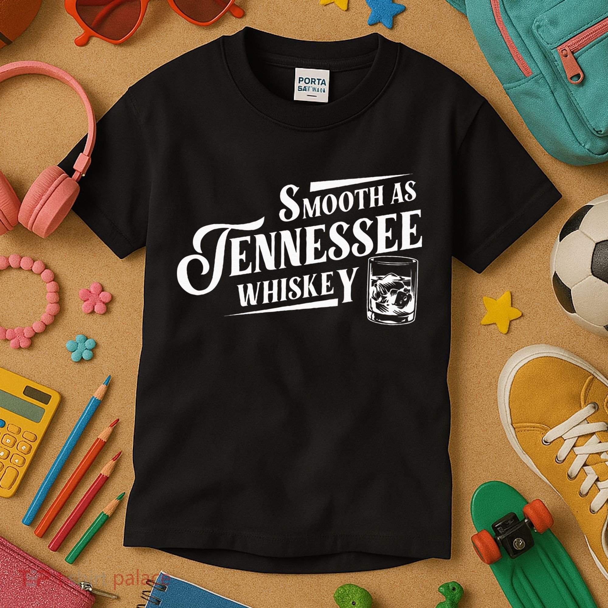 Smooth As Tennessee Whiskey Kids T-Shirt