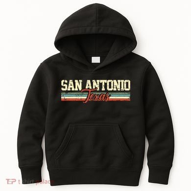 San Antonio Texas Vintage Gift Kids Hoodie