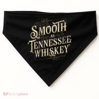 Smooth As Tennessee Whiskey Country USA-Made Doggie Bandana thumb 0