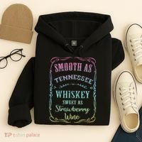 Smooth as Tennessee Whiskey Funny Humour Tee Vacation Hoodie thumb 4
