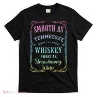 Smooth as Tennessee Whiskey Funny Humour Tee Vacation T-Shirt thumb 0