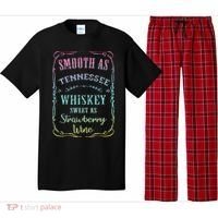 Smooth as Tennessee Whiskey Funny Humour Tee Vacation Pajama Set thumb 0