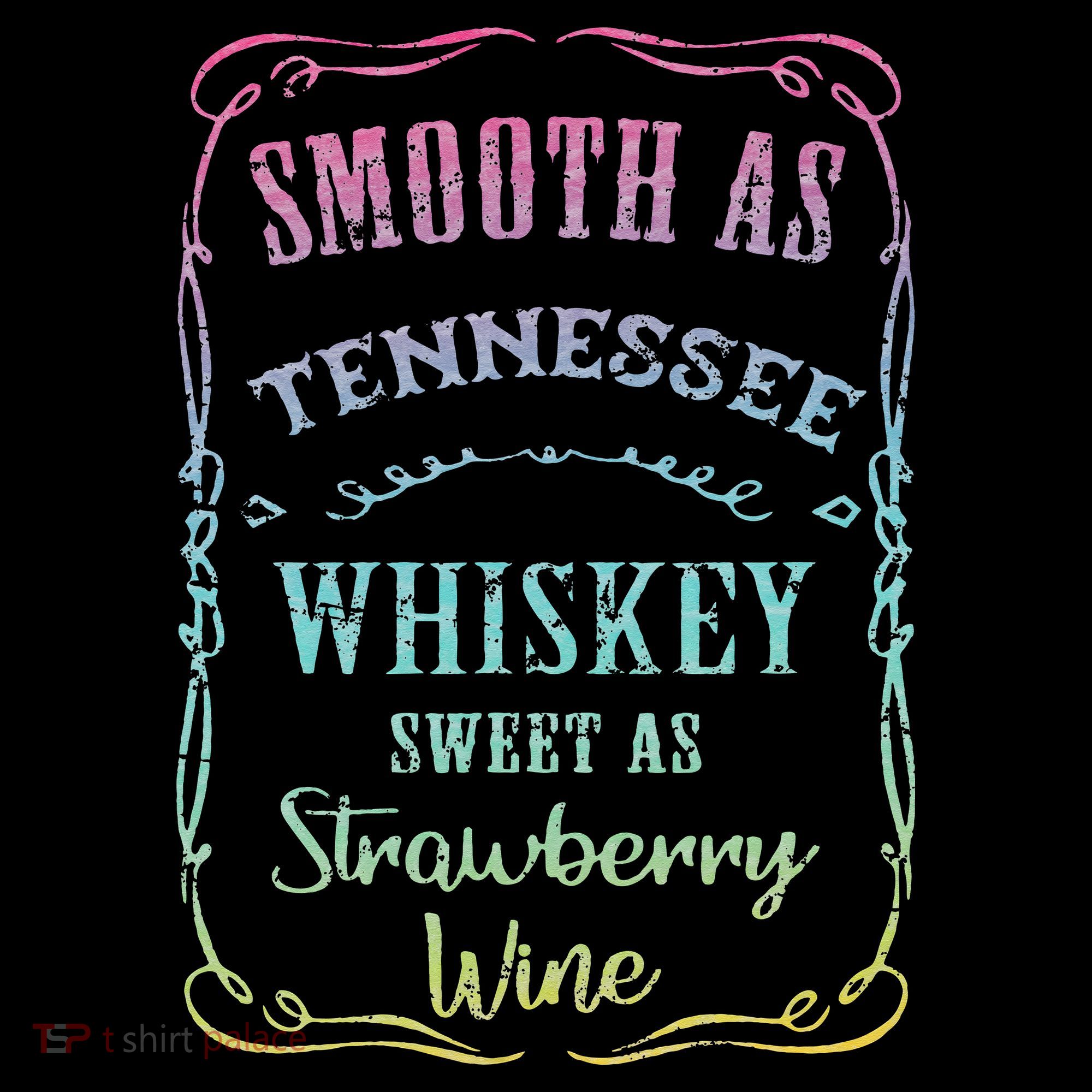 Smooth as Tennessee Whiskey Funny Humour Tee Vacation Women's Hoodie