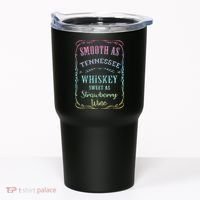 Smooth as Tennessee Whiskey Funny Humour Tee Vacation Tumbler thumb 0