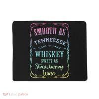 Smooth as Tennessee Whiskey Funny Humour Tee Vacation Mousepad thumb 0