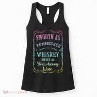 Smooth as Tennessee Whiskey Funny Humour Tee Vacation Women's Tank Top thumb 0