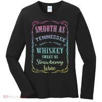 Smooth as Tennessee Whiskey Funny Humour Tee Vacation Women's Long Sleeve Shirt thumb 0
